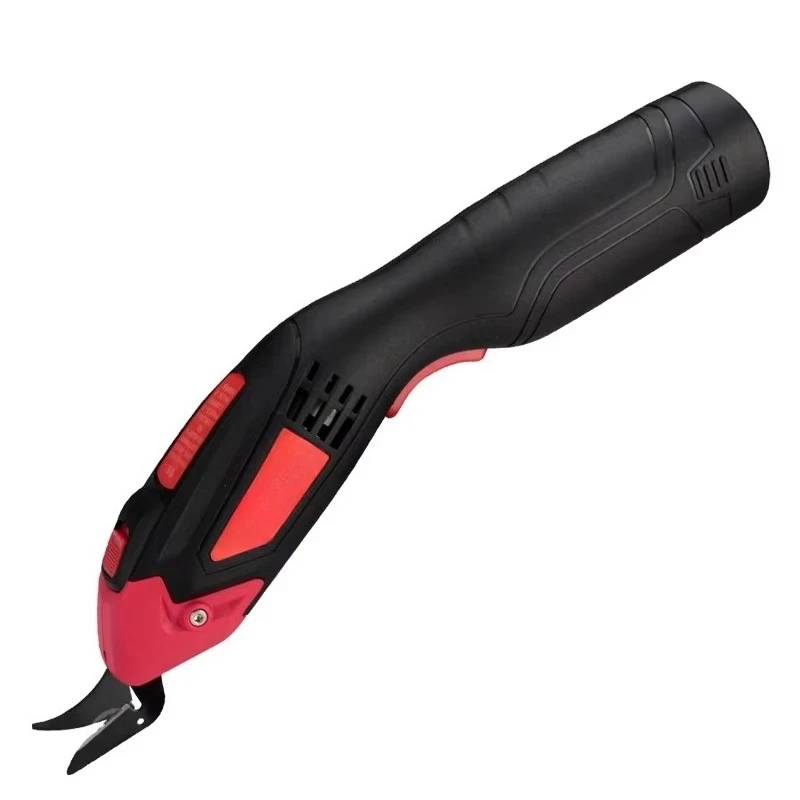 DC12V Cordless Electric Pruning Shears Tools Rechargeable Li-ion Battery Electric Scissors Fabric Cutting Machine