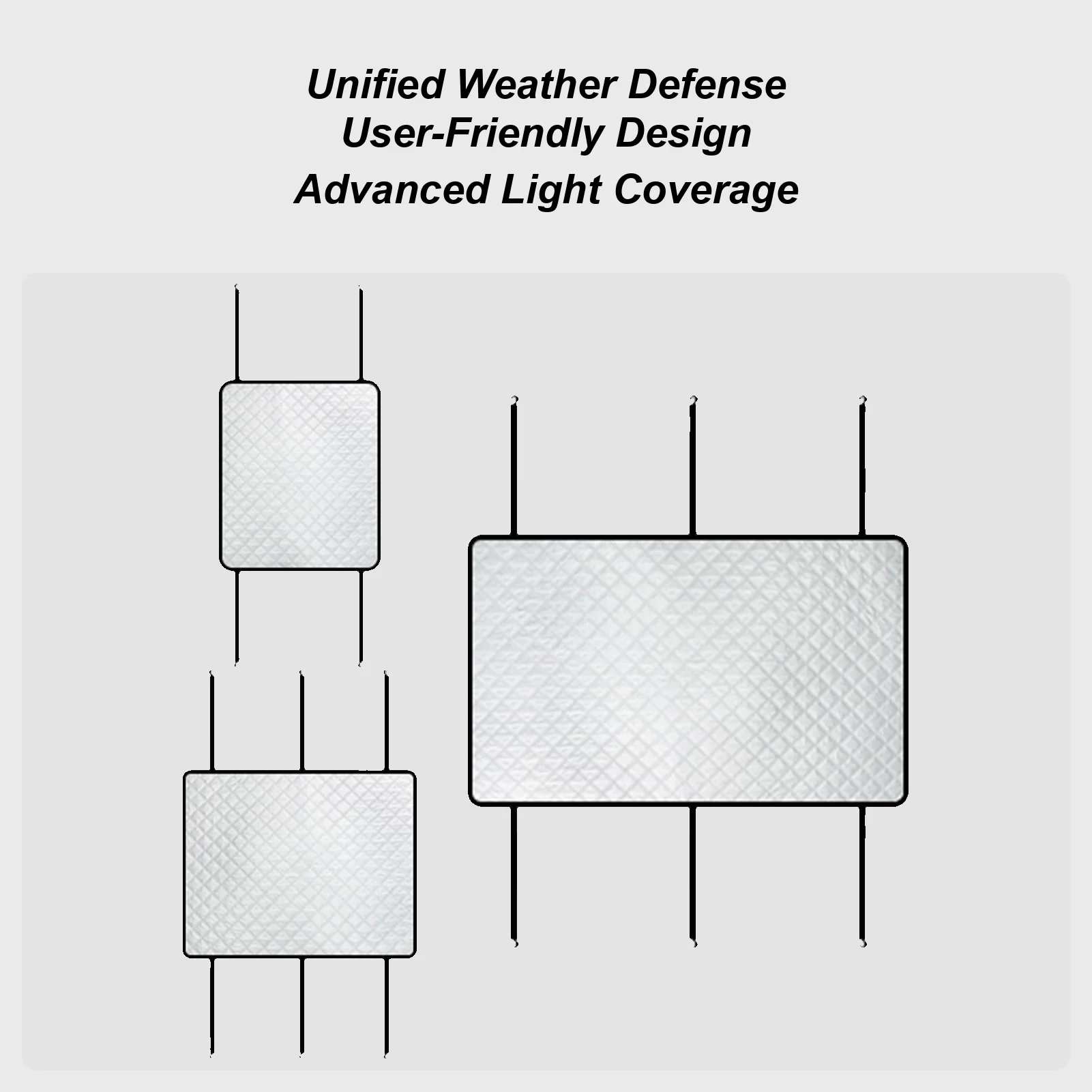 Sunroof Screen Sun Roof Cover UV Protection With Elastic Bands Portable Umbrella For Vehicle Rain Window Truck Camping