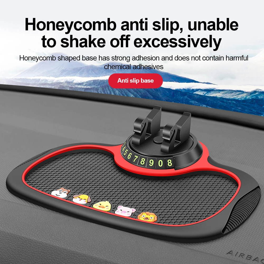 Multi-Functional Car Anti-Slip Mat Auto Phone Holder Car Pad Mat Non Slip Sticky Anti Slide Dash Phone Mount Silicone Dashboard