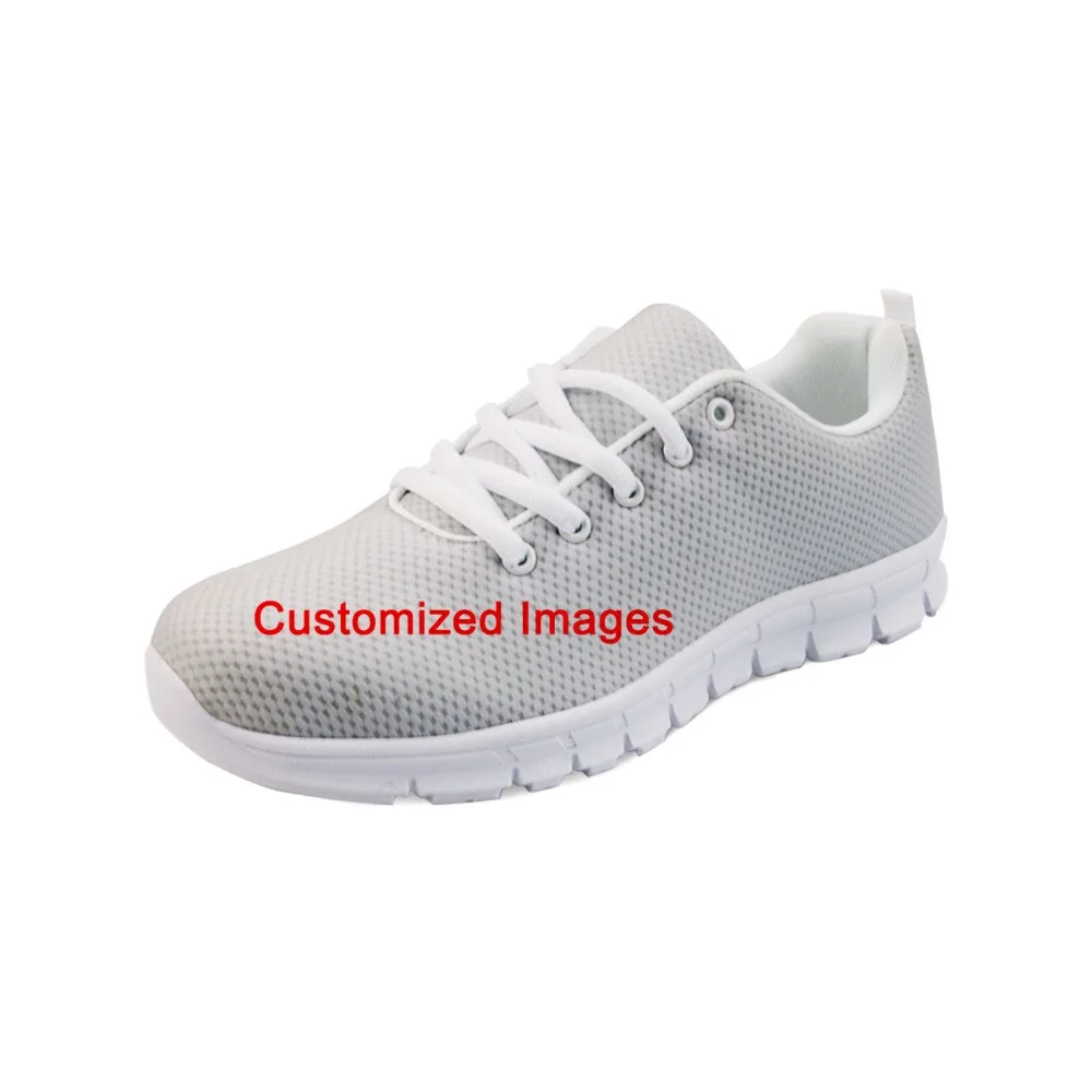 Women Casual Flats Sneakers Vivid 3D Fruit Prints Female's Lace-up Shoes Leisure Low Style Footwear For Teens