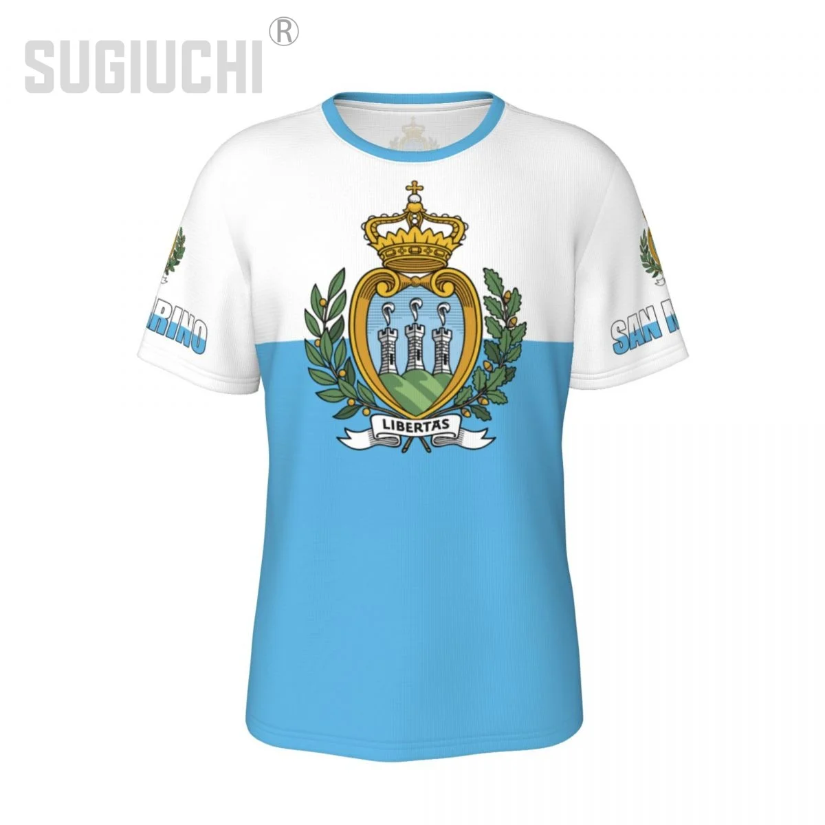 Unisex Nation T-shirt San Marino Flag San Marinese T-shirts jersey For Men Women Soccer Football Fans Gifts Custom clothes tee