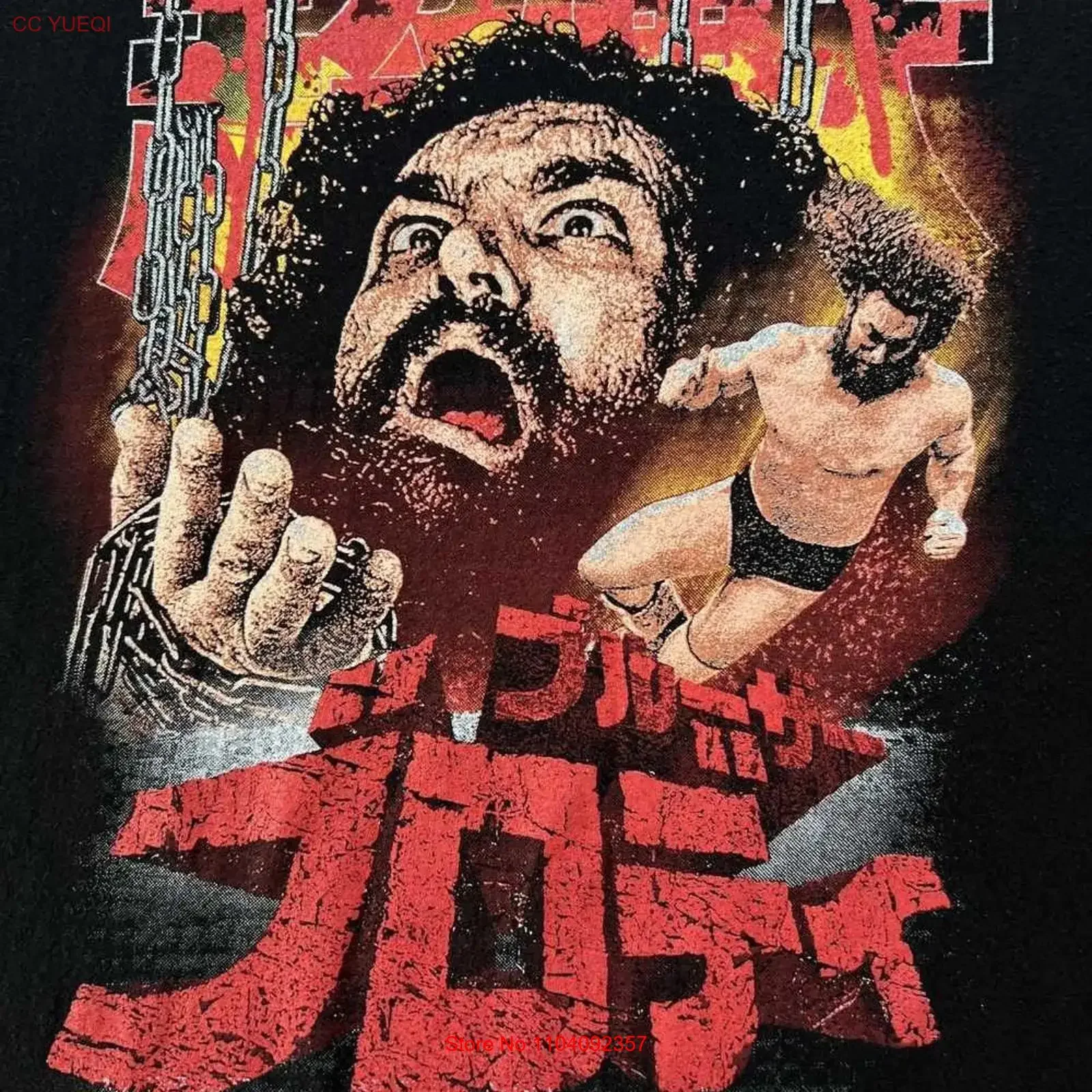Vintage Bruiser Brody AllSize  T Shirt SX292 vintage Washed Top For Everyday Wear Casual Breathable Slightly Soft fashion