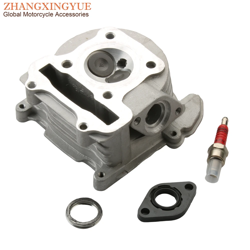 Scooter 52mm 105cc Racing Cylinder Head Kit For SYM Symply 50 Orbit 1 Fiddle 2 50cc 4T Engine Parts