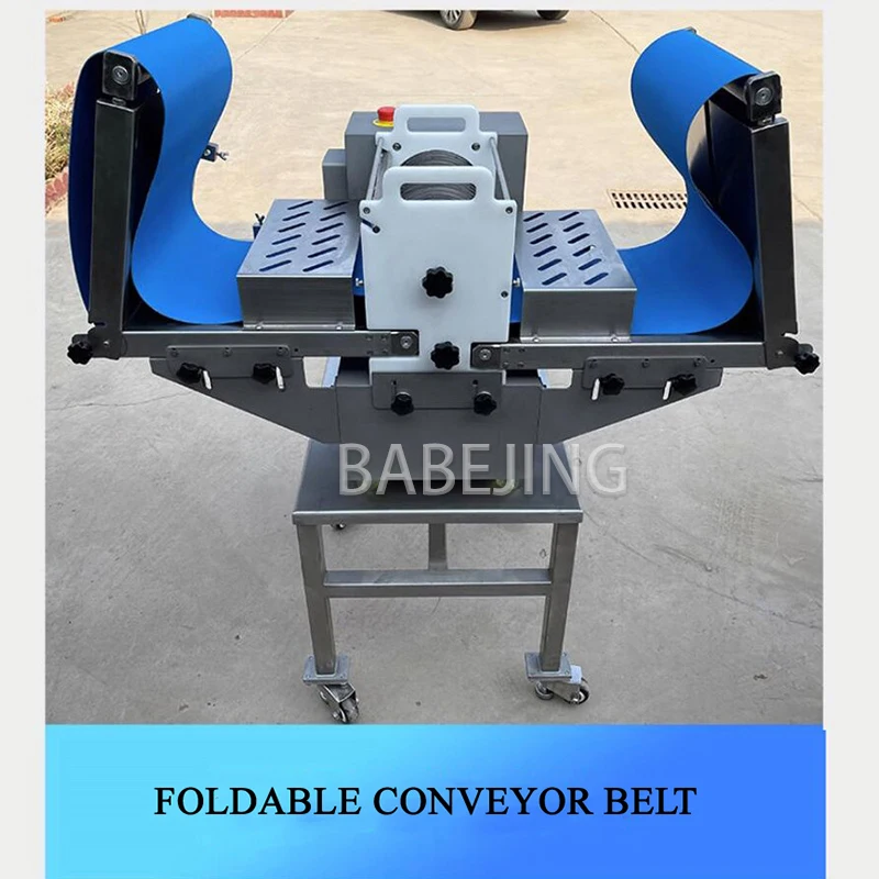 قطاعة لحم من الفولاذ المقاوم للصدأ من BABEJING، قطاعة قابلة للتعديل لمطبخ المطاعم، قطاعة خروف طازجة مجمدة
