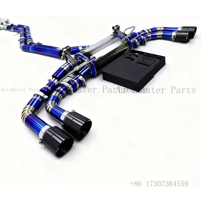 

Выхлопная система для гоночных автомобилей Audi SQ5 3.0T: титановый глушитель с клапаном, система Catback