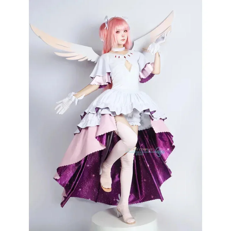 

Lyou 2025 Anime Puella Magi Magica Costume Women Kaname Madoka Cosplay Halloween Party Gifts D ★ ★ ★ kk.
