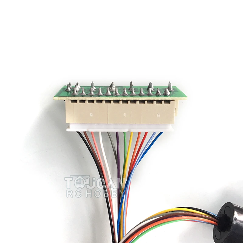 Anello di contatto elettrico per serbatoio HENG LONG RC 1/16 7.0 per Big Small 360 °   Ingranaggio rotante Accessori RC Giocattoli RC Modello TH18499