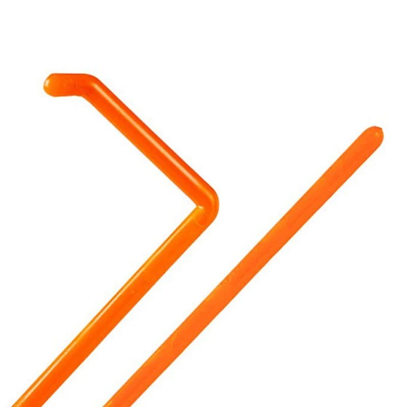 A48R-Polypropylene Sterile Disposable L-Shaped Cell Spreaders, Disposable Plastic Coating Rod, Cell Spreader 100PCS