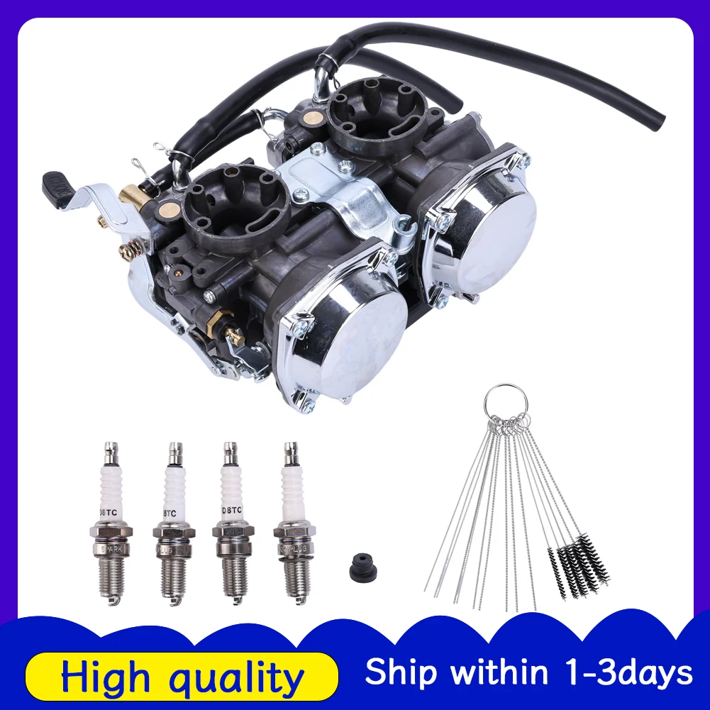 Aluminum Alloy Carburetor Carb Compatible for XV400 V400 XV535 V535 V600 V650 Replaces M576-A114-TI