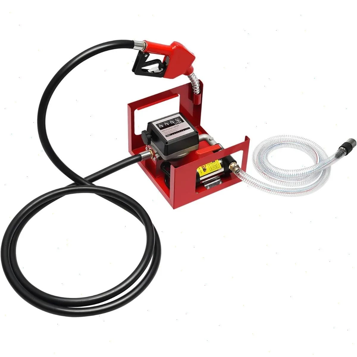 Dieselbrandstof overpomp met doseerfunctie, 200W 50L/min elektrische zuigpompset, 230V voor nauwkeurige brandstofoverdracht