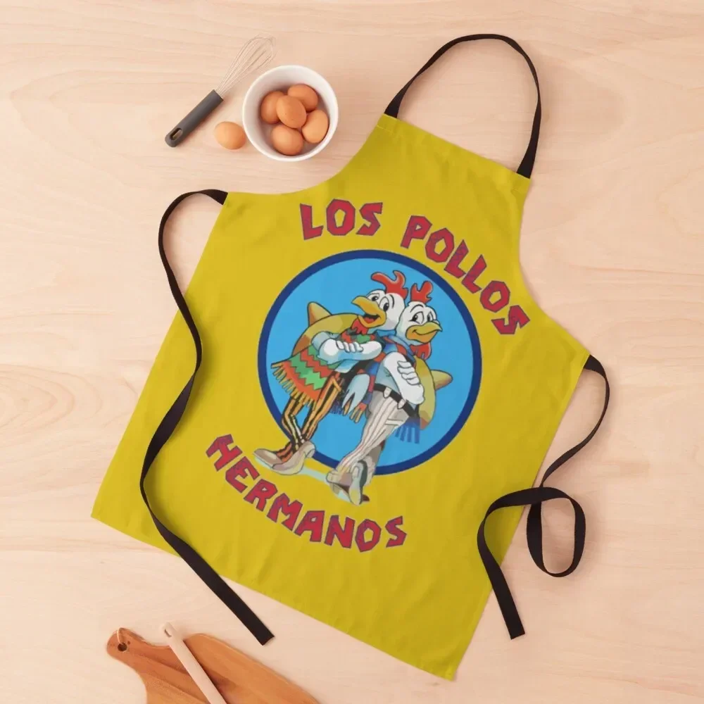 

los pollos Apron Beauty Kitchen Items For Home Chef Uniform For Men Customizable Apron