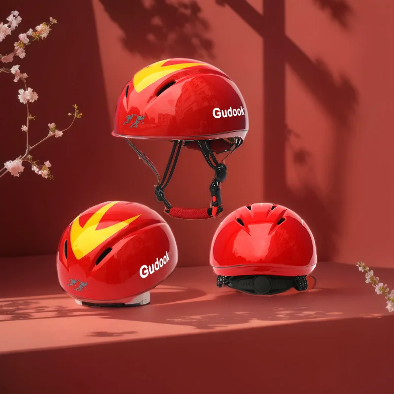 gudook-short-track-speed-skating-ice-blades-one-piece-moulding-sports-helmet-unisex-safety-cap-home-ice-skating-equipment