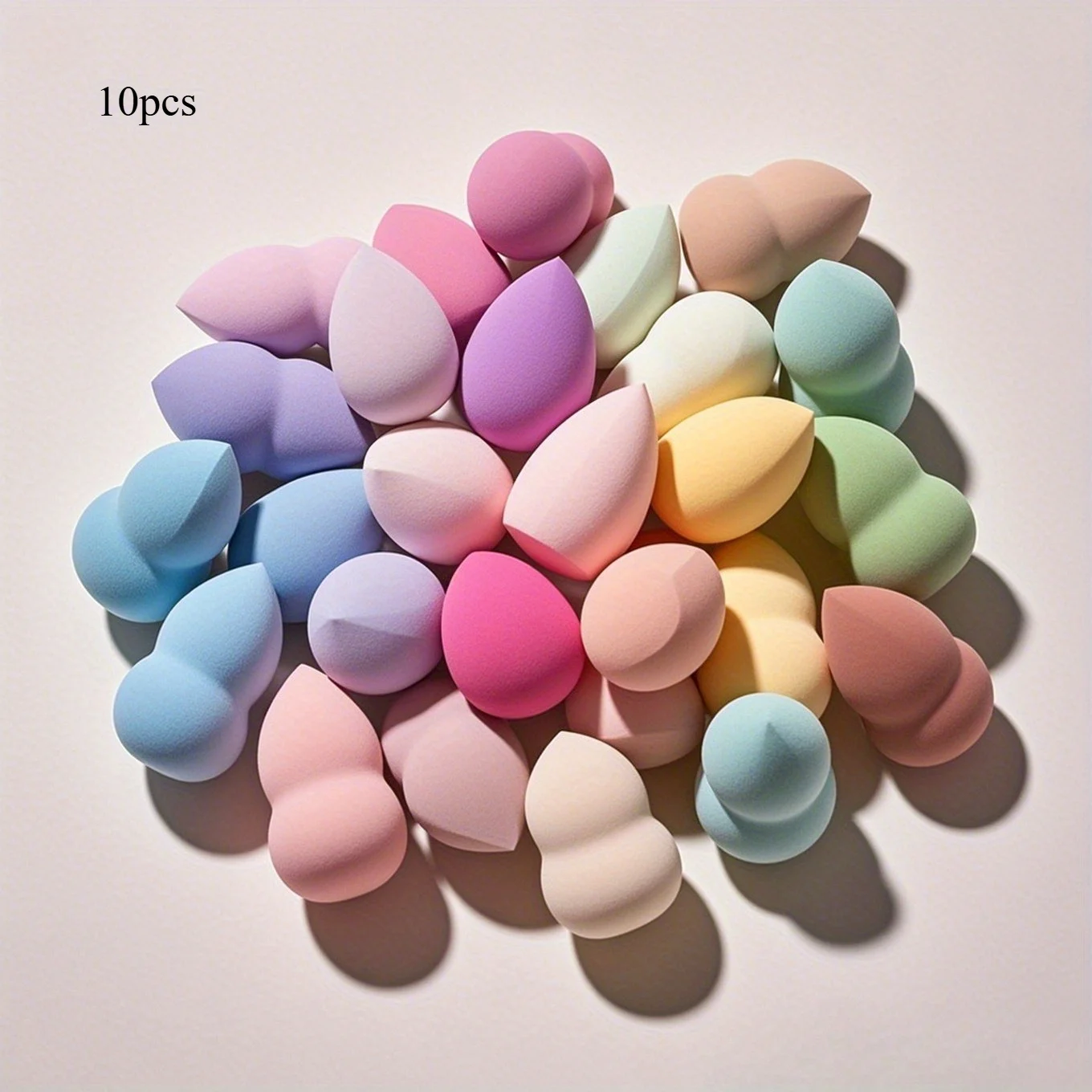 25pcs Hydrophilic Makeup Sponges - Latex-Free Multi-Color Blenders for Flawless Foundation | All Skin Types & Professional Kit