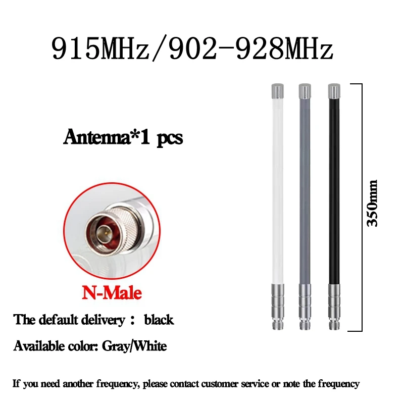 LoRaWAN Gateway 915MHz Antenna for Helium Miner Hotspot Meshtastic Antenna 902-928MHz 915-928MHz 920-923MHz 922MHz OMNI Antenna