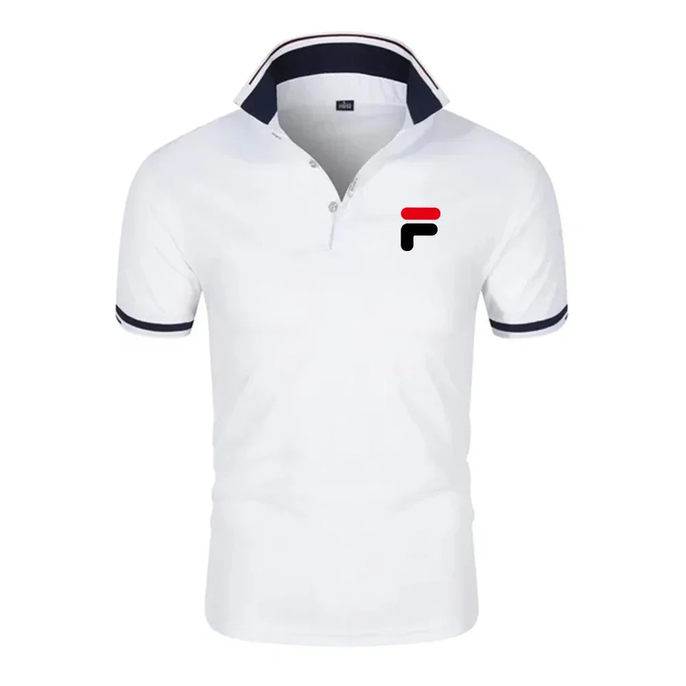 

2025 Style Hot-selling Men's Summer Fashion Casual Breathable Comfortable Polo Shirt Men's Printed High-Quality Short-Sleeved T-
