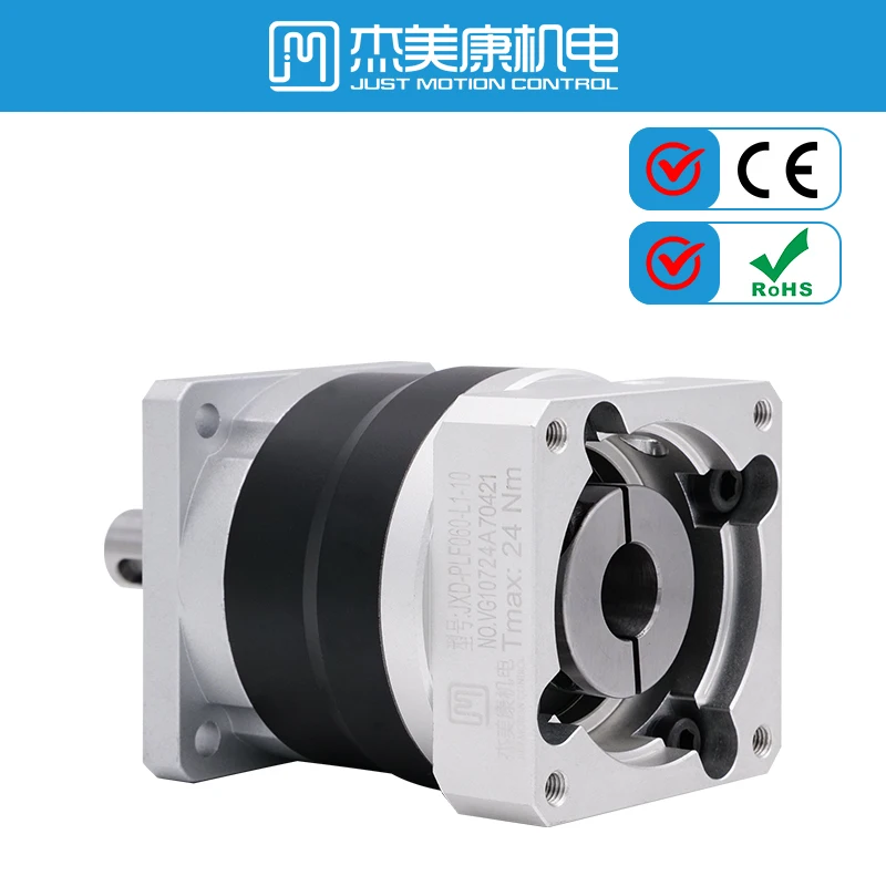 Imagem -02 - Jmc Precision Planetary Gearbox Plf060 Series Stepper Motor Reducer Relação de Caixa de Velocidade de 3:1 a 100:1 Trabalho para Passo Servo Motor