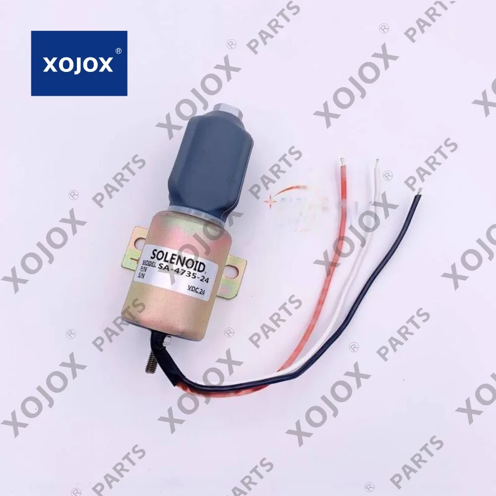 

XOJOX 24V Engine Stop Solenoid 1756ES-24E3ULB1S5 SA-4735-24 110339541 11033561 11033511 for Stop Solenoid 11033561