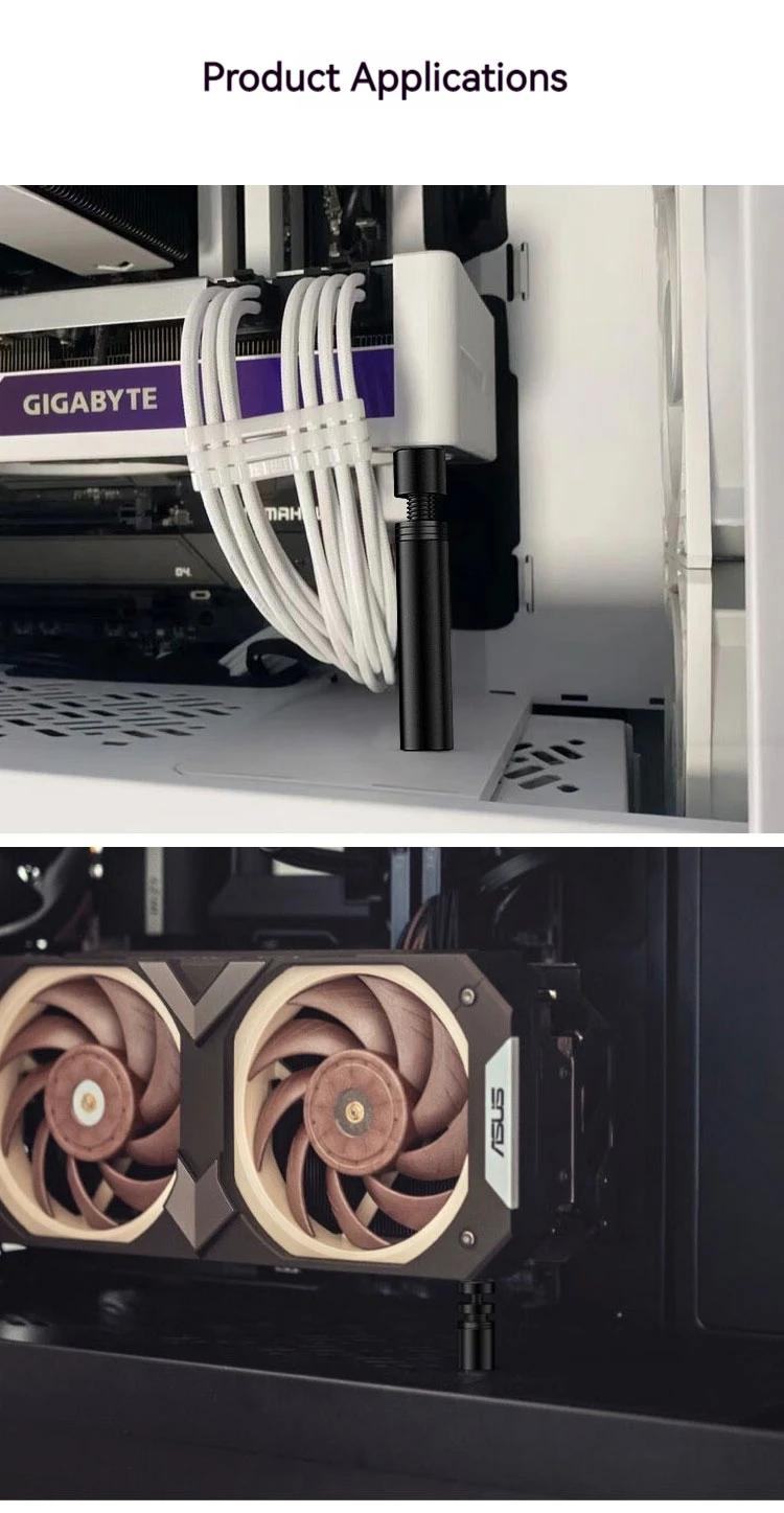 Grafikkarte Unterstützung GPU Halterung Magnetische Schutz Grafikkarte Halter Stehen Grafikkarte Klammer Computer Desktop Zubehör – Detail 5