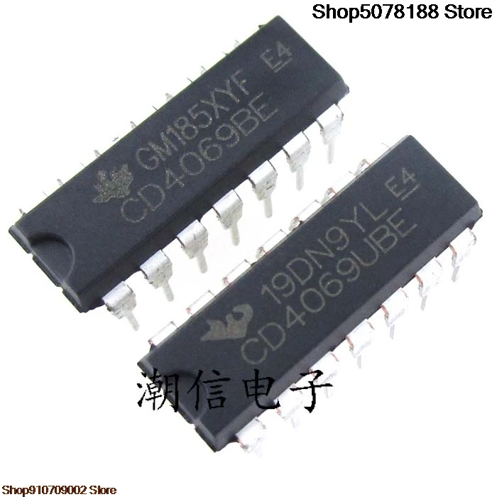 Cd4069ube cd4069be 10個