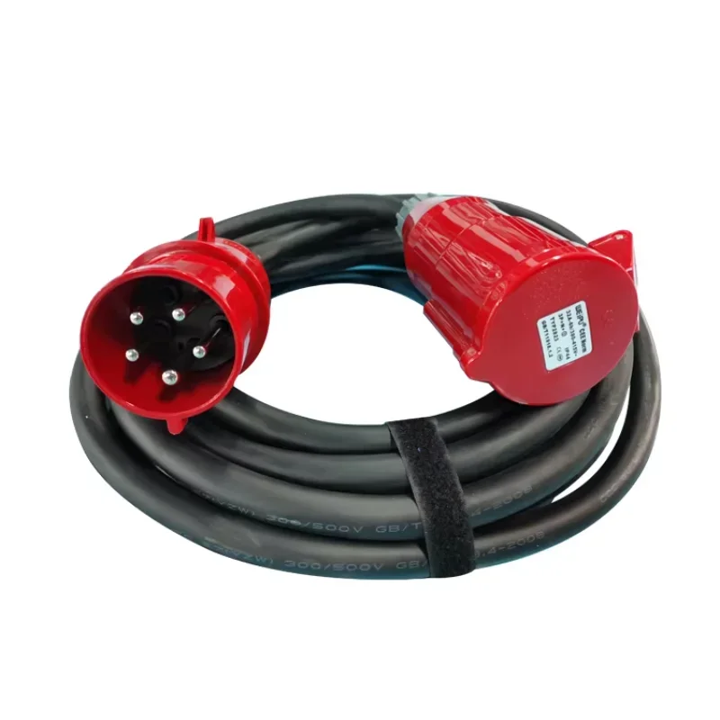 

32 Amp Industrial Explosion Proof Male Female Electrical Plug And Socket 1ft To 100ft Extension Cable