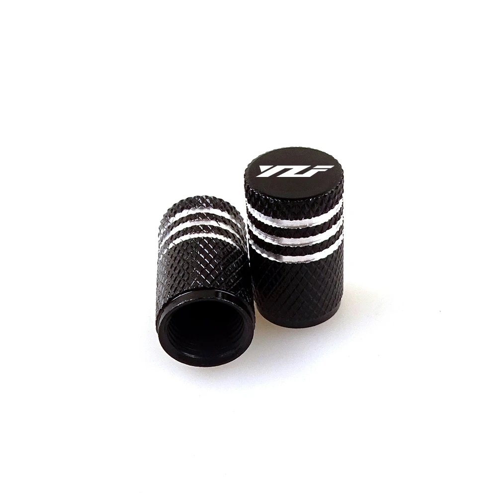 2 قطعة ملحقات الدراجة النارية عجلة قضيب صمام إطار قبعات محكم يغطي الغبار قبعات لياماها YZF R1 R3 R6 R7 R9 R15 R25 YZF600 #6