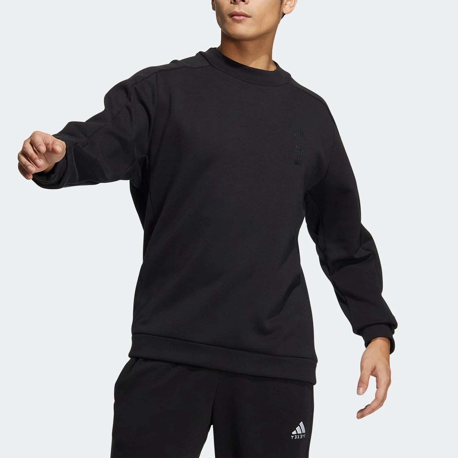 

adidas Genuine Wuji Series Men's Casual Round Neck Sweatshirt HN8966