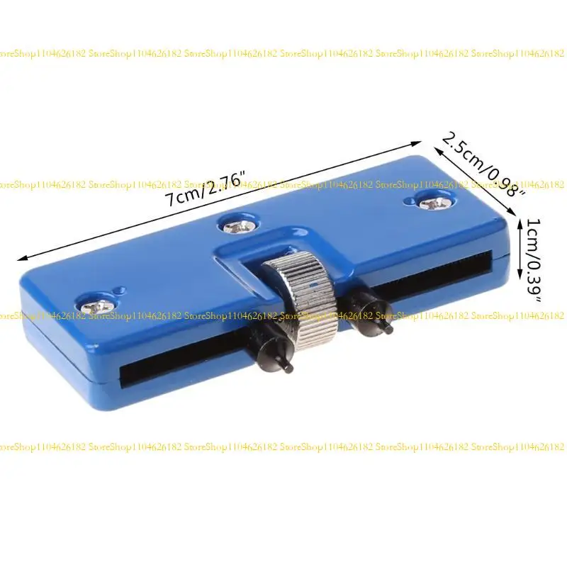 Q2Q4 Relógio ajustável volta para capa caixa abridor