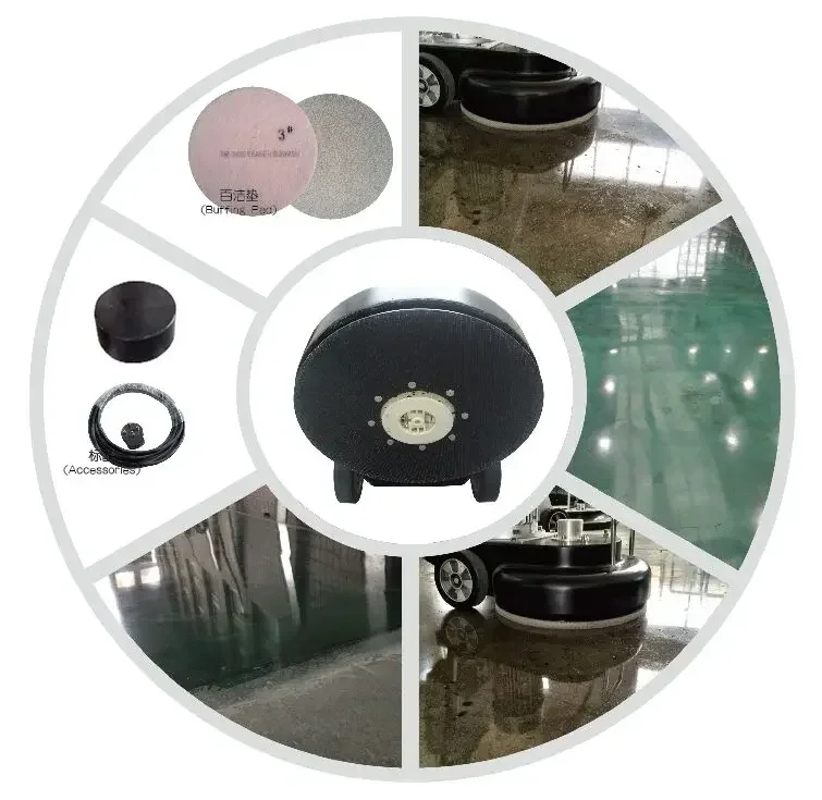 Pulidora de alta velocidad ASL-T20 y pulidora de suelos de hormigón