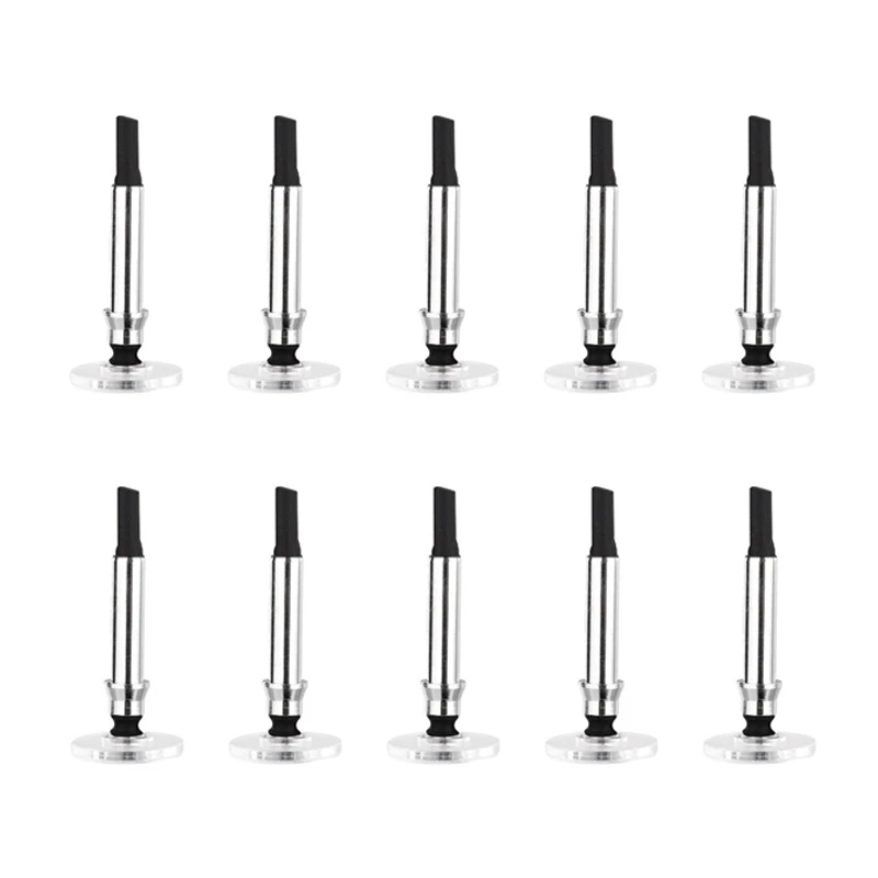 10PCS Universal Stylus Pen Transparent Disc Capacitive Screen Touch Pen Replacement Tip Drawing Writing Nib Pencil Head