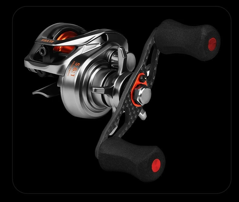 KastKing Spirit Baitcasting-Rolle Gen 2 Micro Light Tragbare Doppelspulen-Angelrolle für Forellen- und Mandarinfischköder – Detail 34