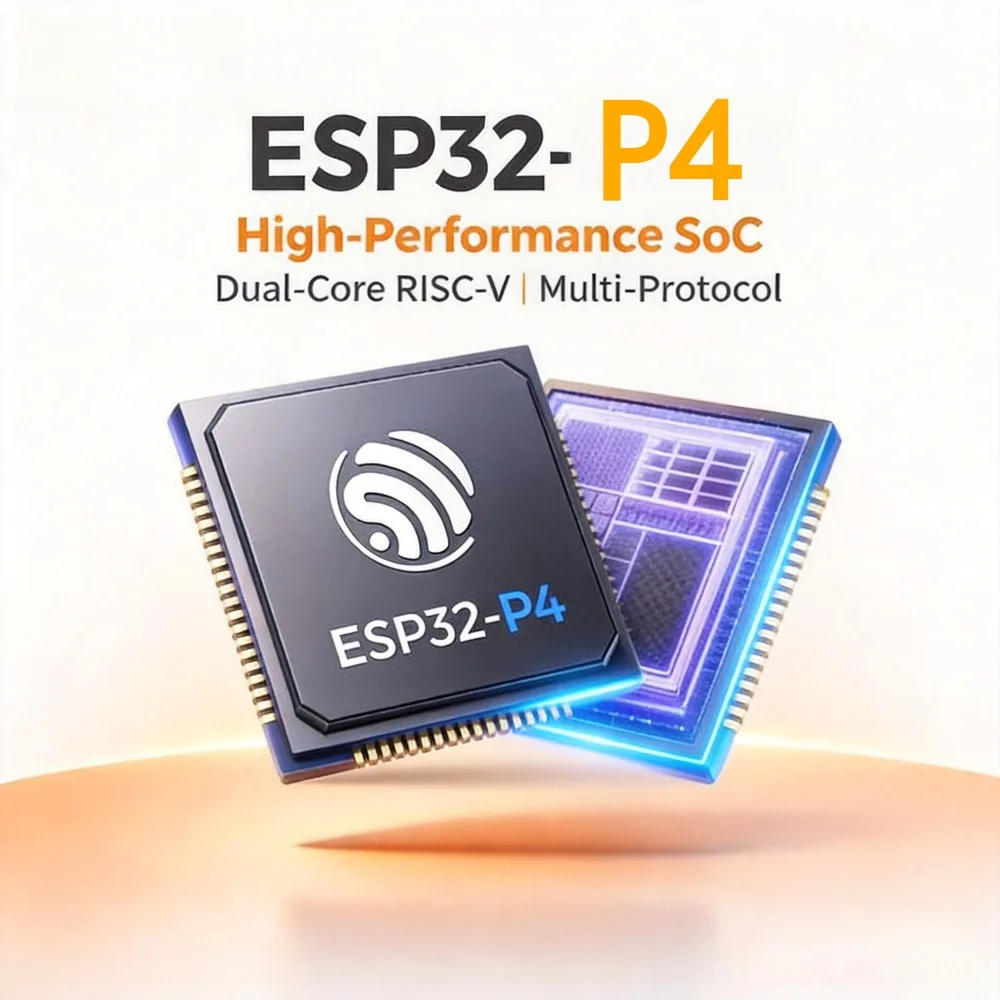 ESP32-P4NRW16X ESP32-P4NRW32X Module WiFi 6 Dual Core RISC-V High Performance SoC 55 GPIO Rich Peripherals System in Package Emb