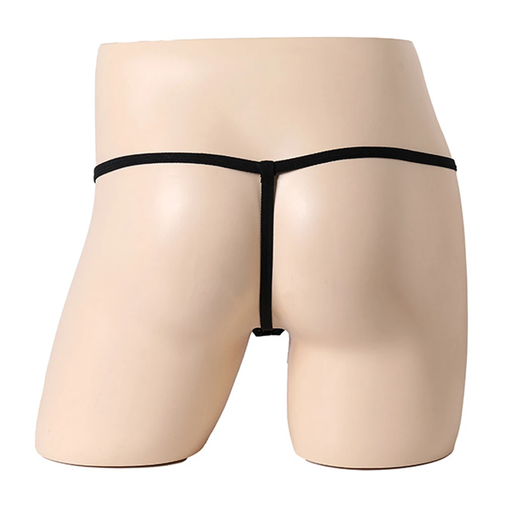 

Мужское прозрачное ультратонкое дышащее нижнее белье с анатомическим мешочком, трусы-стринги, сексуальное белье для взрослых