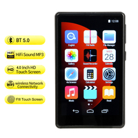 8/16G MP4 Player Touch with Bluetooth and WiFi MP3 MP4 Music Players 4 inch Full Touch Screen Mp4 HiFi Sound Music Player