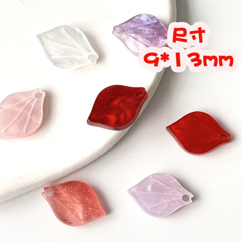 

Free shipping 290pcs/lot color print cartoon flowers shape acrylic petal beads diy jewelry garment hair accessory