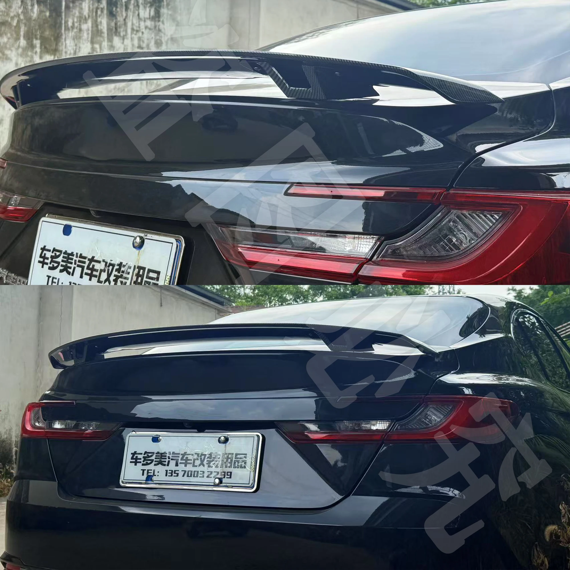 

Спойлер для Toyota Camry 2018-2024, АБС-пластик, заднее крыло, крышка багажника, черная крышка багажника, чехол для губ в стиле MK