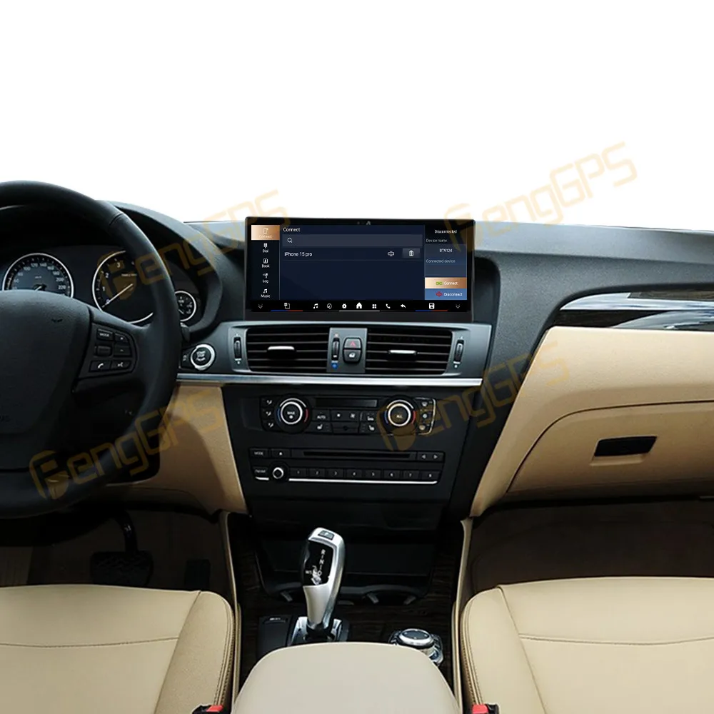 

Car Radio Gesture control Screen For BMW X3 X4 2011-2016 CIC NBT Android 13 Carplay Multimedia Player GPS Navi Auto Stereo Host