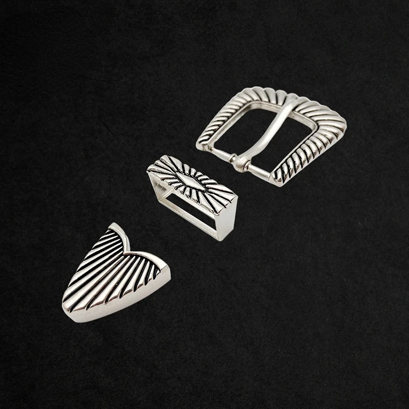 Vintage Style 25mm Women Belt Buckle Carved Metal Pin Buckle Retro Jeans Dress Waistband Adjustment Buckles DIY Accessories