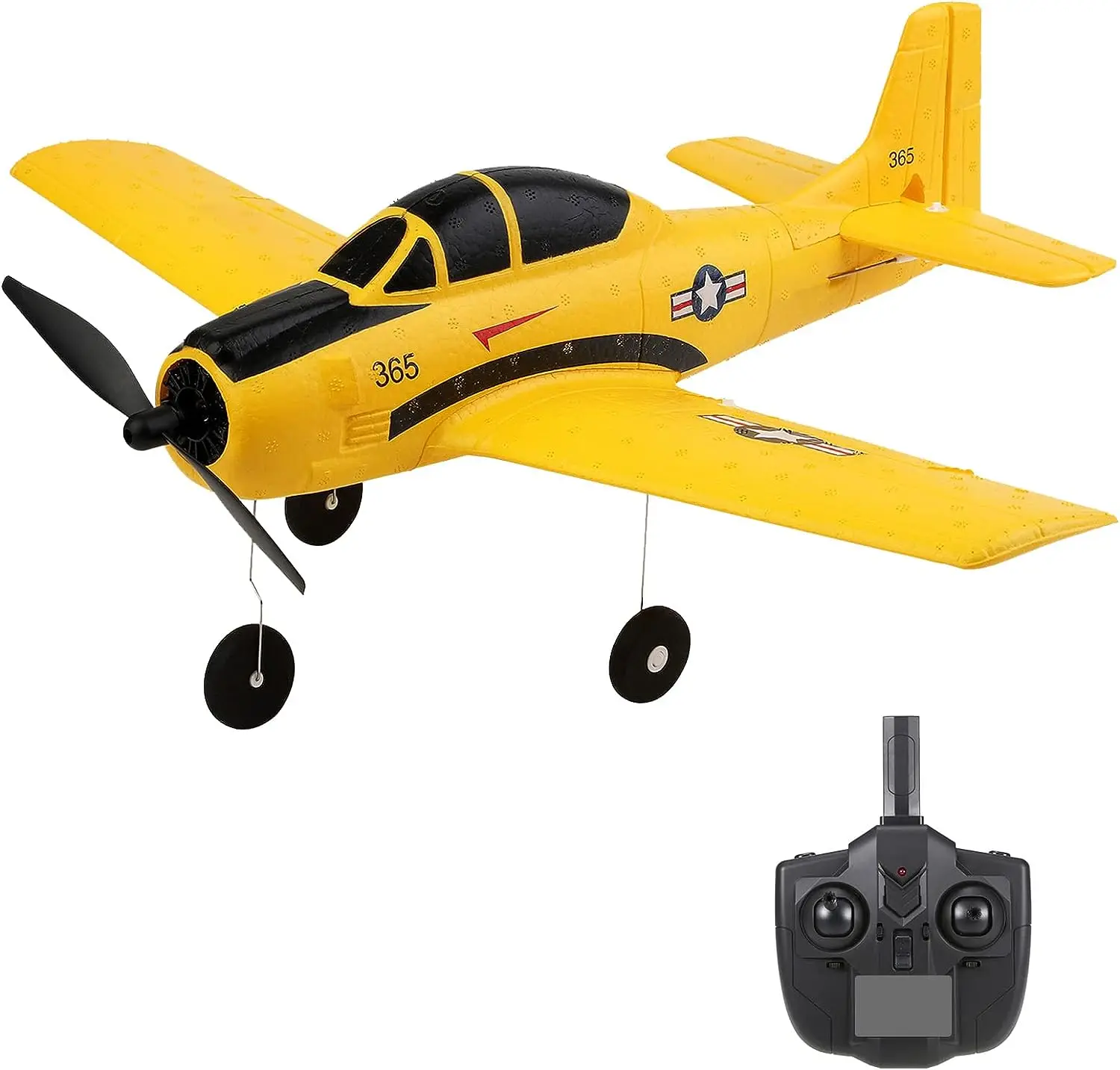 

WLtoys A210 RC Airplane 2.4Ghz 4CH Remote Control Airplane w/ 6 Axis Gyro RC Aircraft Model Flight Gift Toys RTF for Beginners