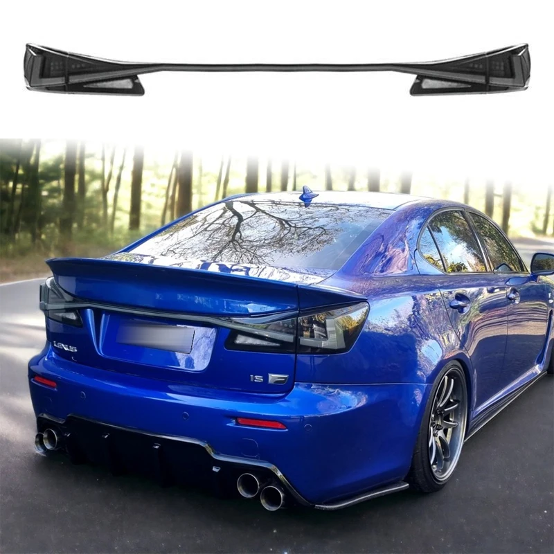 HCMOTIONZ NIEUW Ontwerp LED-achterlichten voor Lexus IS 2006-2012 DRL Achterlichten Montage IS250 IS350 ISF IS300 220d met middenlamp