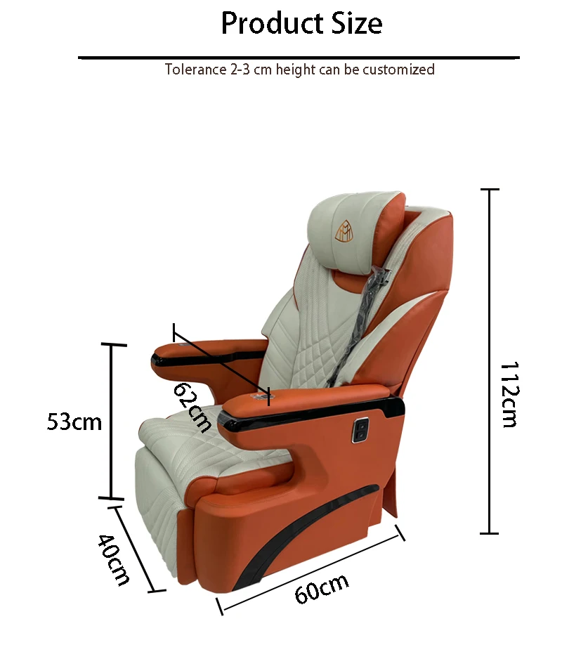 

Mpv/rv Luxury Car Van Luxury Electric Adjustable Leather Car Seat For Vito V Class W447kia Carnival