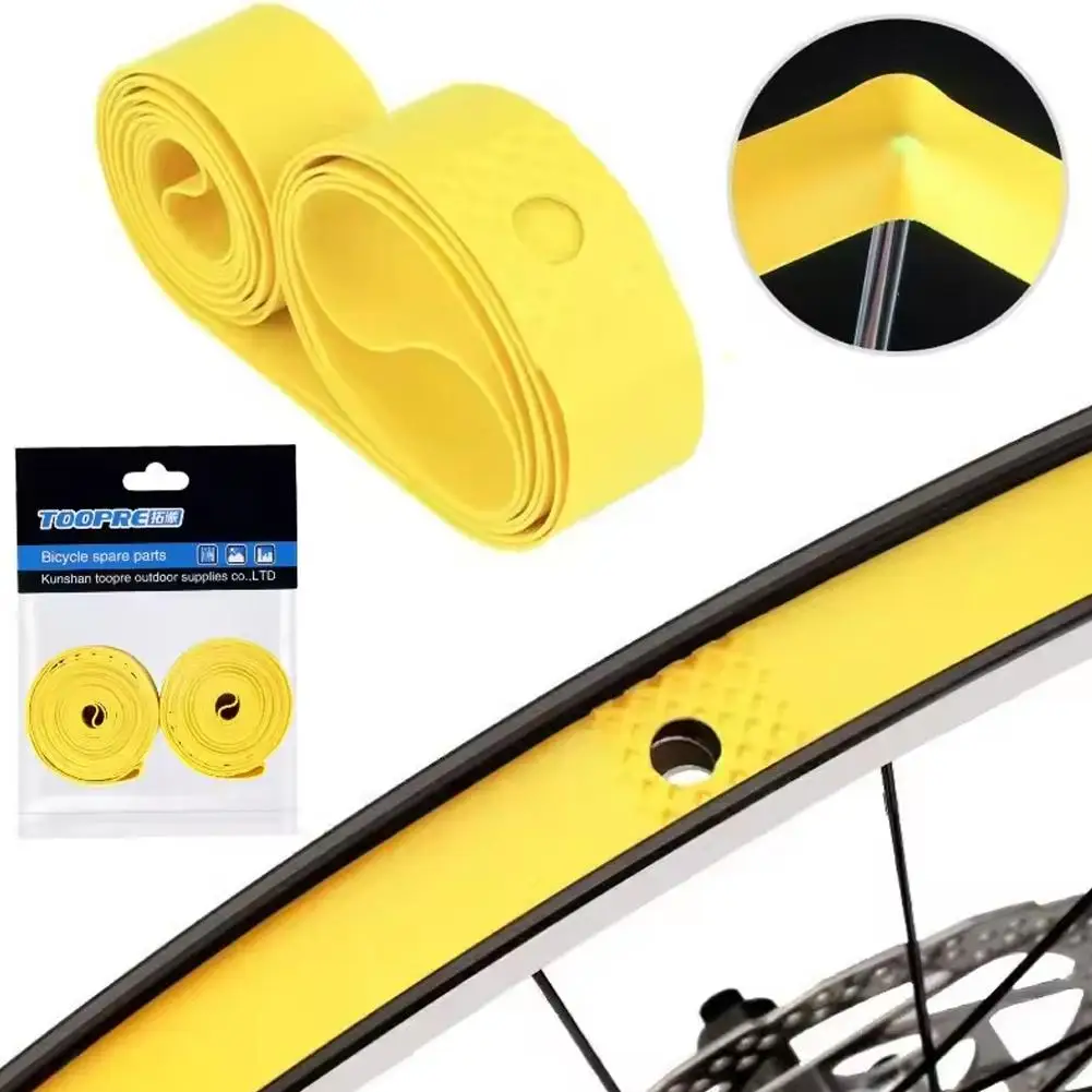 

1 пара 2 шт. велосипедная трубка премиум-класса из ПВХ обод ленты полоски MTB горный велосипед дорожный велосипед складной вкладыш для шин 26 27,5 29 700c дюймов