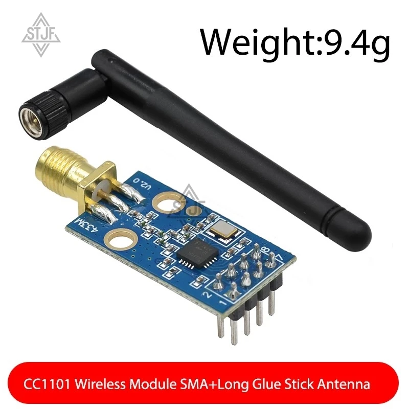 1PCS CC1101 Wireless Module With SMA Antenna Wireless Transceiver Module For Arduino 315/433/868/915MHZ