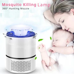 Anti-Mosquitos Killer Light para crianças, lâmpada repelente, USB, interior, casa, insetos, apanhador de moscas, iluminação roxa, gravida