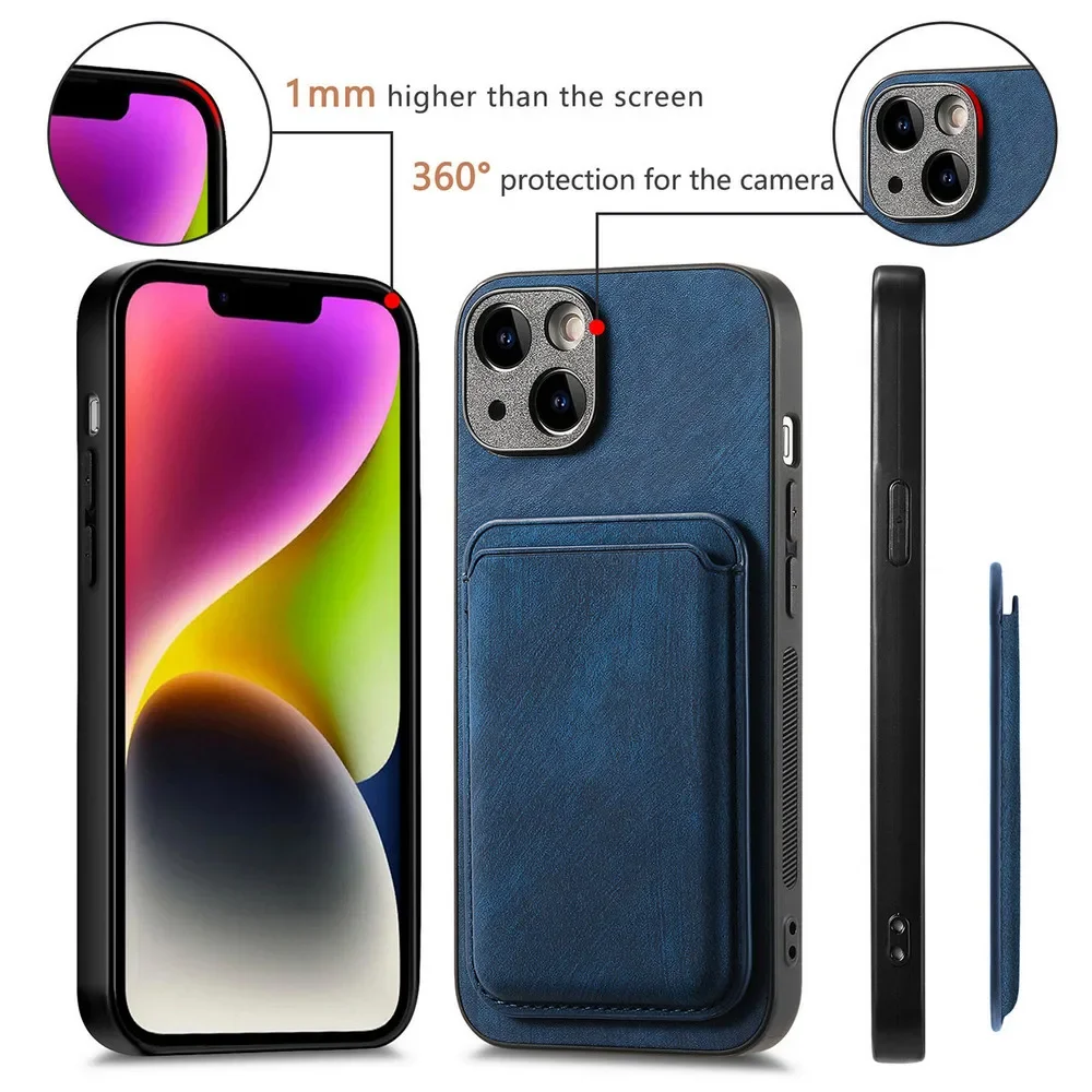 Realme GT Master 2IN1 Detachable Leather Card Case For OPPO Realme GT7 Pro C67 C55 C53 C51 C35 C33 C30S C25Y C21Y Back Cover image 3