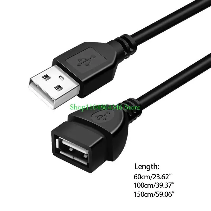 USB 2.0 Cable Extender Cord Wire Data Transmission Cables Super Speed Data Extension cable For Monitor Projector Mouse