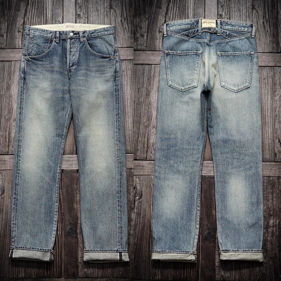 

Комбинезон клавиатуры GYPSY & SONS 1890-х годов, винтажные джинсы 13,5 унций