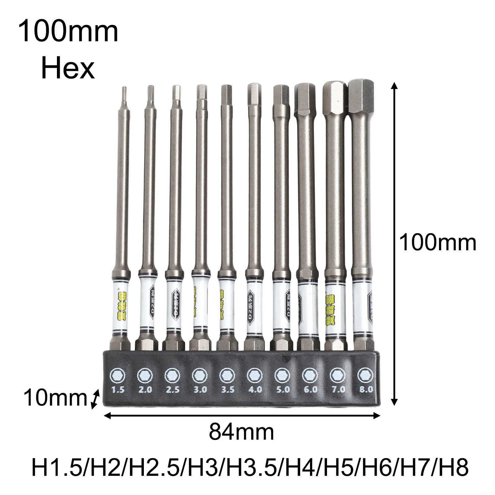 1/4 ไขควงชุด Bit Magnetic Impact Cross หกเหลี่ยม Torx พร้อมผู้ถือ Bit Anti Slip เครื่องมือไฟฟ้าสําหรับเครื่องใช้ในครัวเรือน