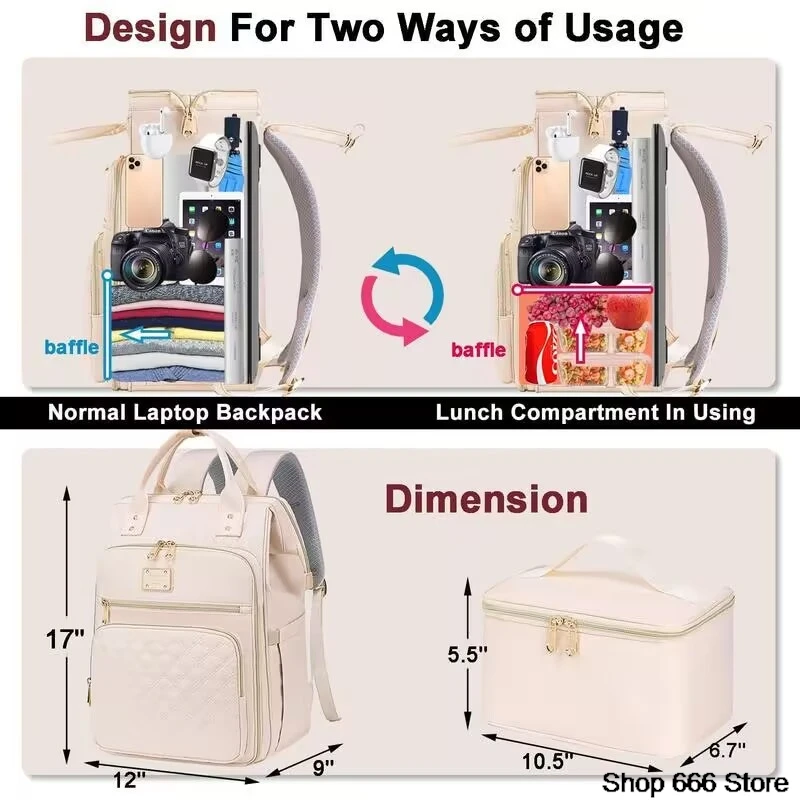 Large Diaper Bag Backpack for Baby with Wet Dry Bag Lightweight Cute Waterproof Travel Mom Dad Diaper Bag Mommy bag