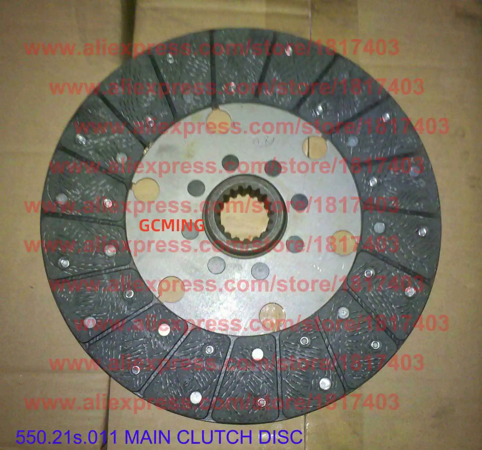 JINMA 550.21S.011 Main Clutch Disc , JINMA / JM 50HP - 65HP Tractor Parts