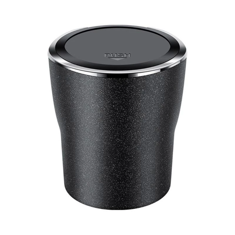 

Car Ashtray with Lid Car Interior Sealed Ashtray Flame Retardant Lining Ashtray Cup Holder Ashtray